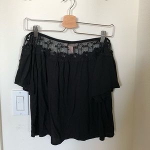 Off the shoulder top